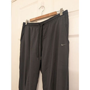 Y2K Nike Women's Dri-FIT Bliss Victory Training Pants Baggy Toggle Hem Swoosh M